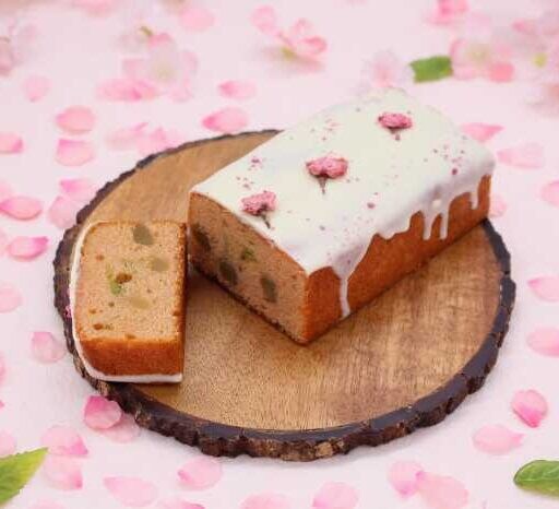 パティスリー GIN NO MORIの春限定♡桜香るパウンドケーキ