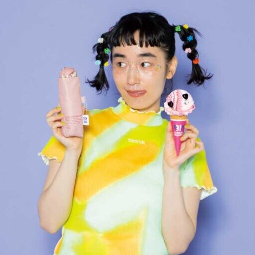 サーティワン アイスクリーム×Wpc.初コラボ♡甘くて涼しい日傘が登場