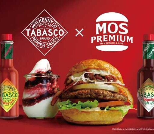 TABASCO®×モスが実現！大人のスワイシー限定メニュー登場