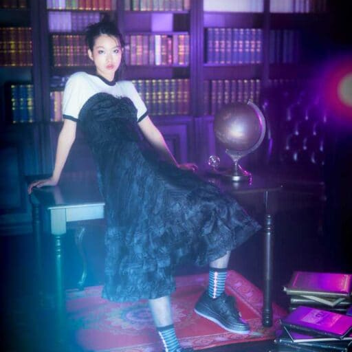 CONVERSE×ANNA SUI新作♡ウエポン厚底スニーカー＆クロッグ発売