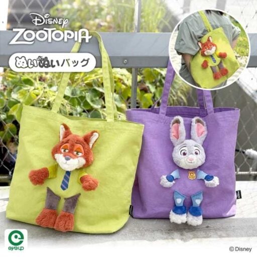 ぬいぬいバッグ×ズートピアが可愛すぎ♡ニック&ジュディの新作トート