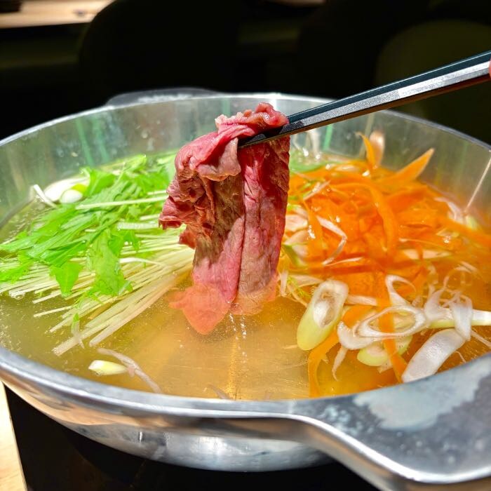 魚心あれば酒心のしゃぶしゃぶ2