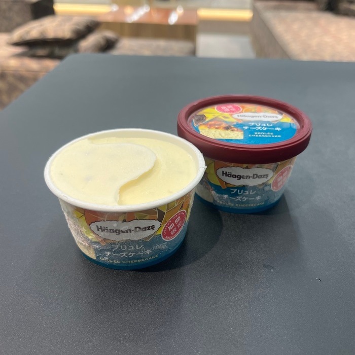 ハーゲンダッツのブリュレチーズケーキ⑧