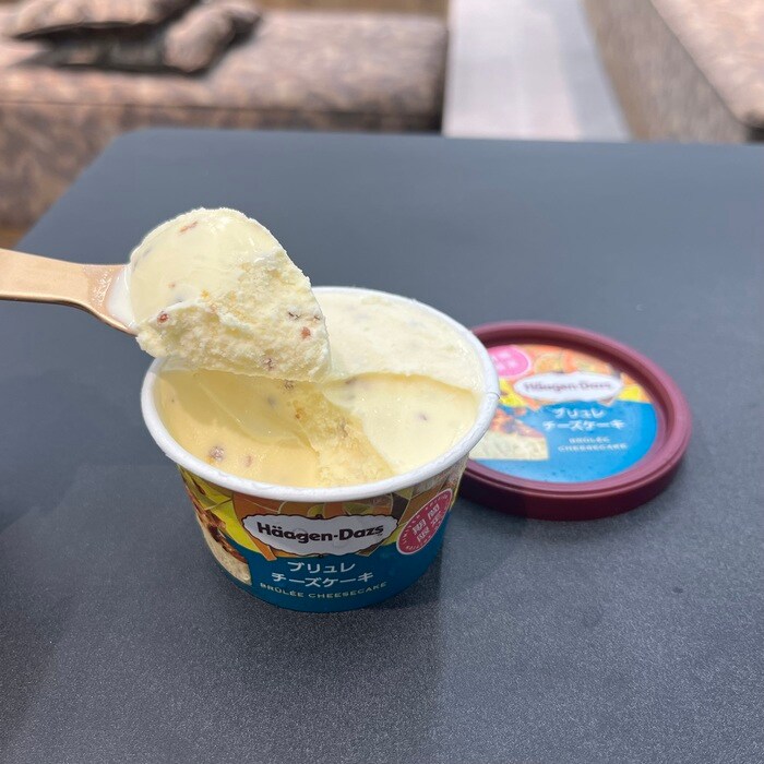 ハーゲンダッツのブリュレチーズケーキ⑥