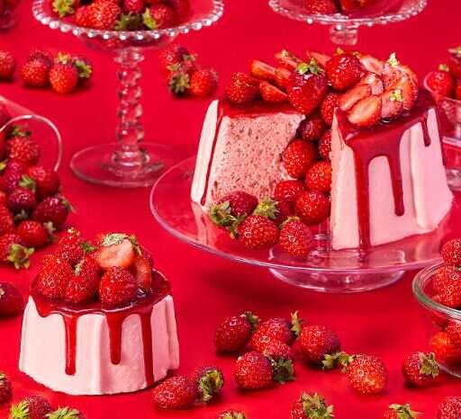 MERCER bis春限定♡あまおう苺の贅沢シフォン