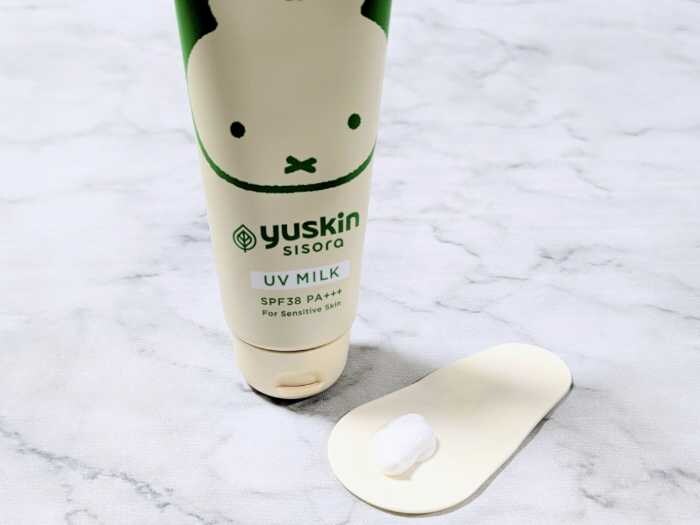 ユースキン シソラのUVミルク③