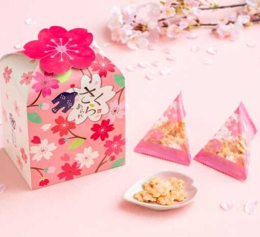 とよす洛味堂が贈る春の味わい♡さくらあられ発売