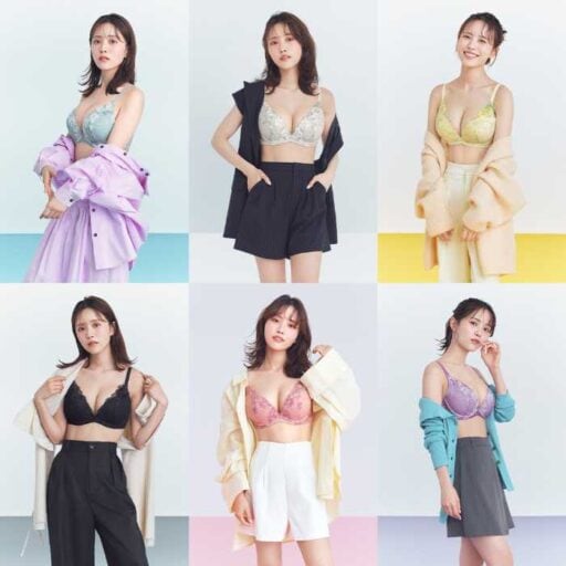 AMOSTYLE新作♡夢みるブラⓇ DeepV春色ブーケ登場