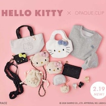 OPAQUE.CLIP×HELLO KITTYキラふわ限定コラボ小物登場