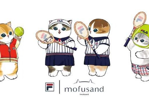 FILA×mofusandコラボ登場！にゃんこが可愛い限定スニーカー