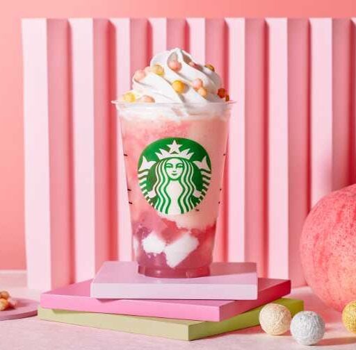 スターバックスのひなまつり限定♡白桃香る華やかフラペチーノ登場
