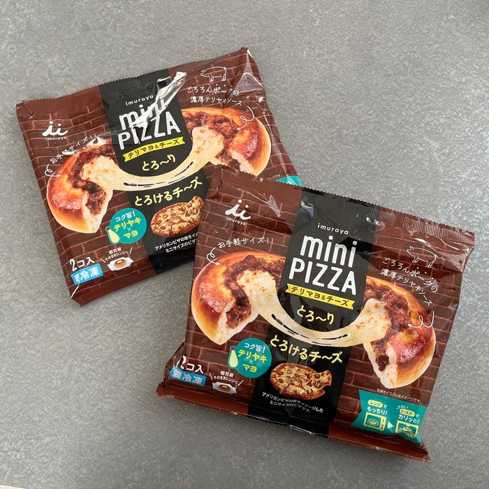 井村屋のmini PIZZAテリマヨ＆チーズ③