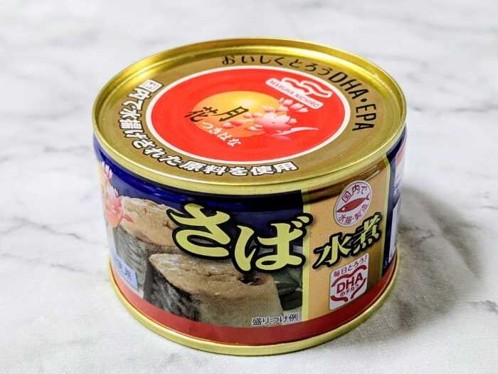 マルハニチロの月花さば水煮缶①