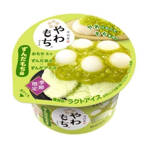 井村屋のずんだもち風アイス登場♡贅沢3層仕立ての和スイーツ