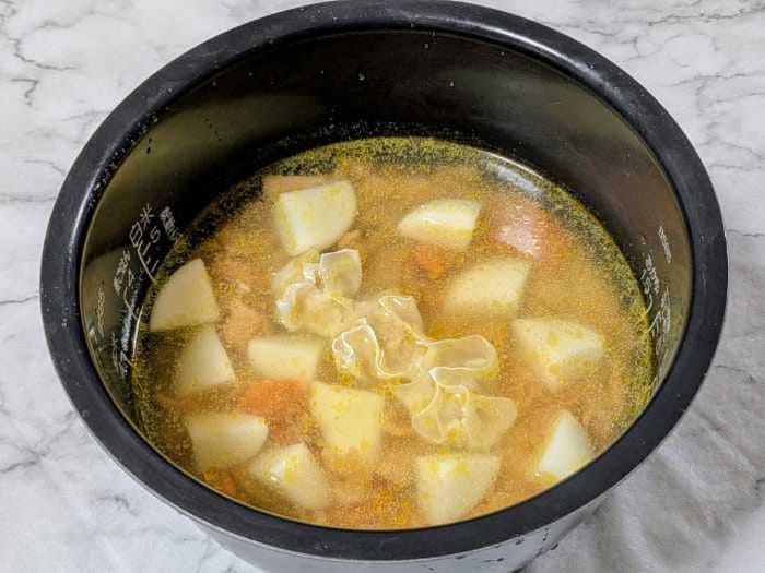 とり釜めしの素のアレンジレピ③