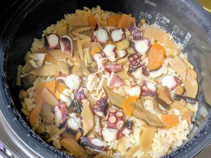 とり釜めしの素のアレンジレピ⑦