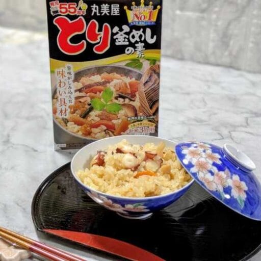 「とり釜めしの素」を使って「中華おこわ」「たこ飯」が炊飯器で作れるって知ってた?