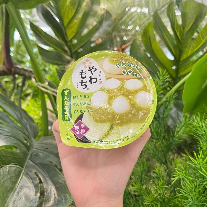 井村屋のやわもちアイス ずんだもち味②