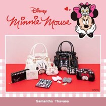 サマンサタバサ×ミニーマウス♡チェック柄が主役の新作コレクション