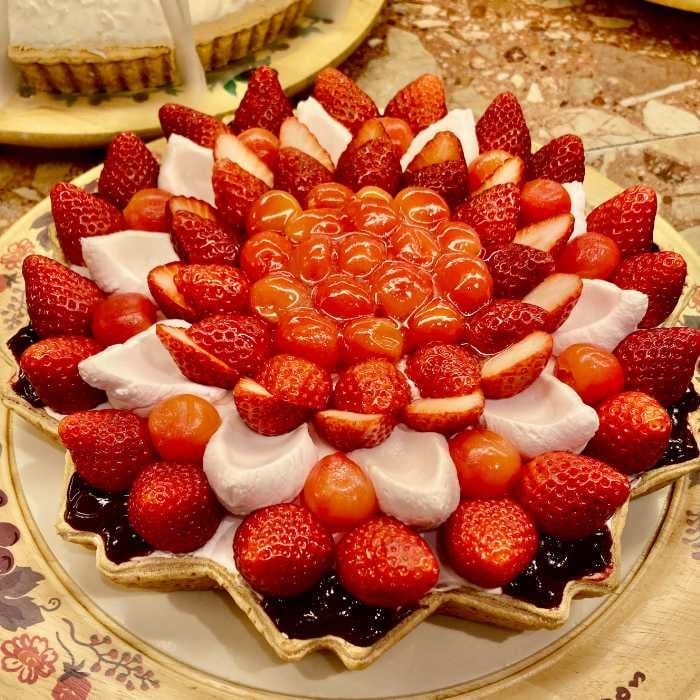 キルフェボンの結晶型 “ル ガール”クリームチーズムースのタルト ～桜風味～ホール