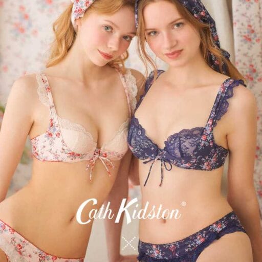 PEACH JOHN×Cath Kidstonコラボ登場♡花柄ランジェリー＆ルームウェア