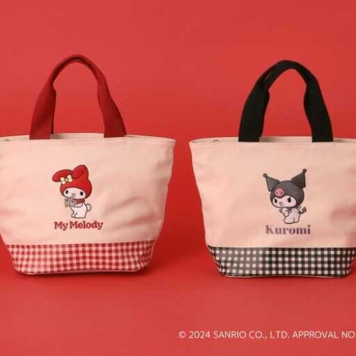 マイメロディ＆クロミの大人かわいい春コラボ♡groveの新作バッグ＆ポーチ登場