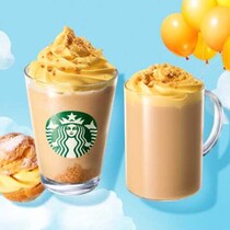 スターバックス新作♡シュークリーム気分のフラペチーノ＆ラテが登場
