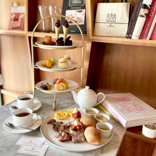 創業の地 「アンリ・シャルパンティエ 」芦屋本店でいただく「アフターヌーンティー」