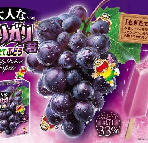 春に食べたいガリガリ君♡ぶどう果汁たっぷりの大人シリーズ＆懐かしメロンソーダ登場