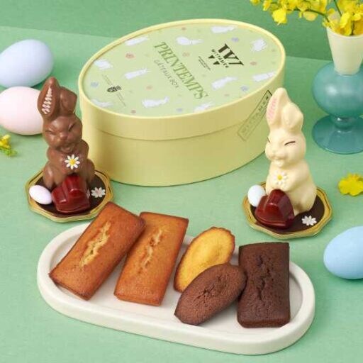 ヴィタメールのイースターギフト登場♡うさぎチョコと春限定焼き菓子BOX