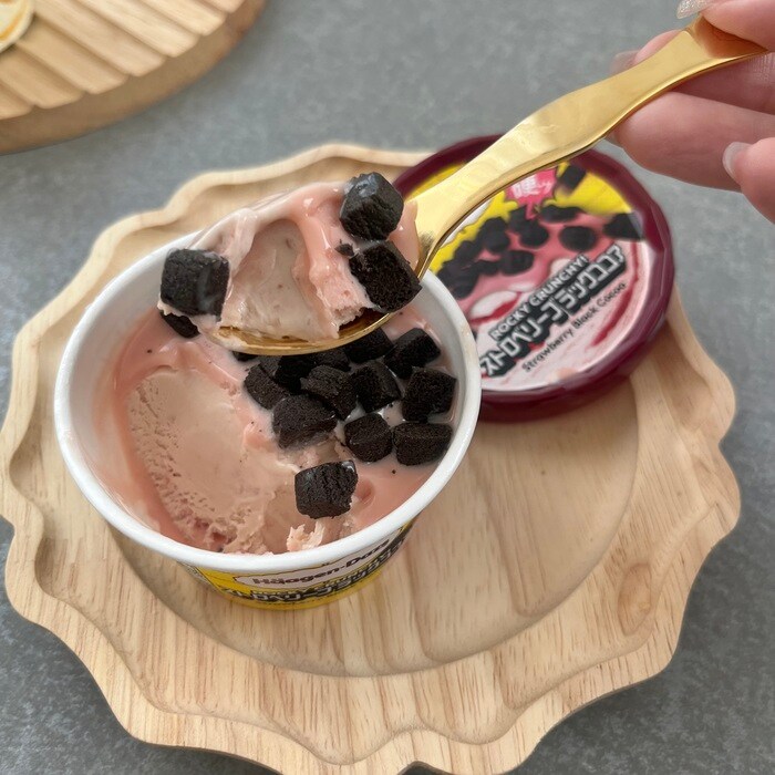 ハーゲンダッツのROCKY CRUNCHY!⑧