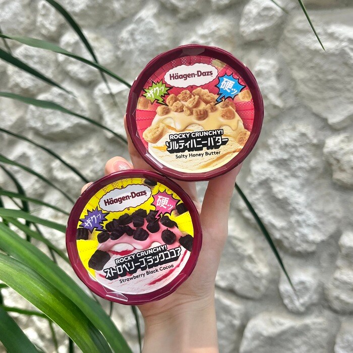 ハーゲンダッツのROCKY CRUNCHY!②