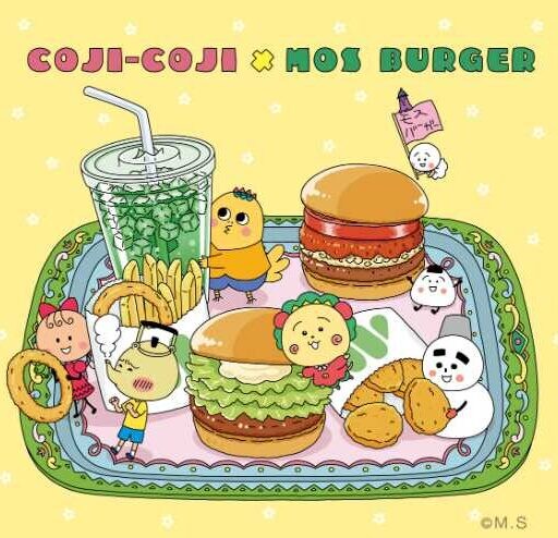 モスバーガー×コジコジ初コラボ♡可愛いおまけ付きワイワイセット登場