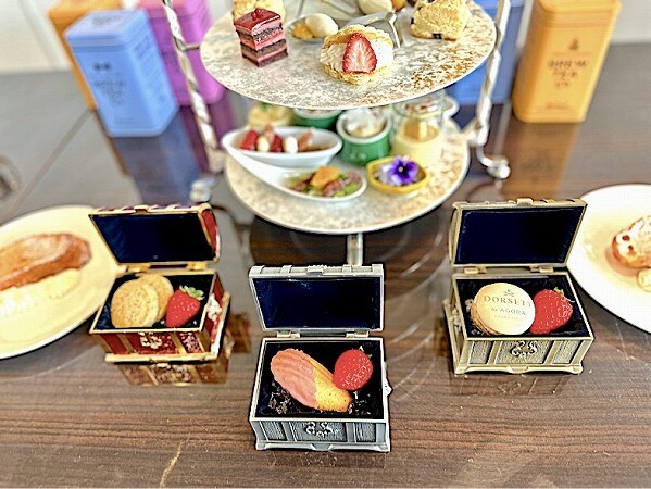 ドーセット バイ アゴーラ 大阪堺のアフタヌーンティーです。