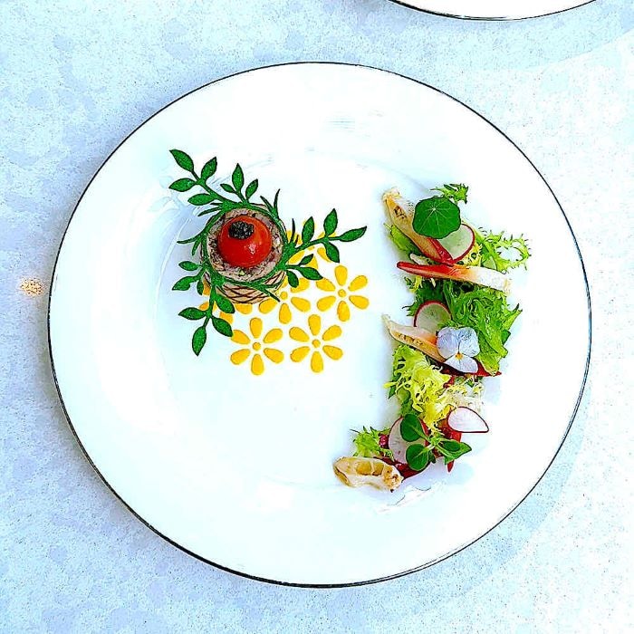 ウェスティン大阪 ストロベリーシュゼット フレンチランチ①