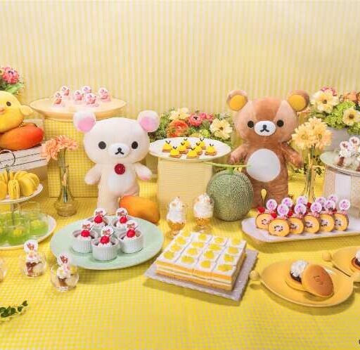 リラックマのスイーツビュッフェ開催♡ホテルニューオータニで限定メロン＆マンゴースイーツ