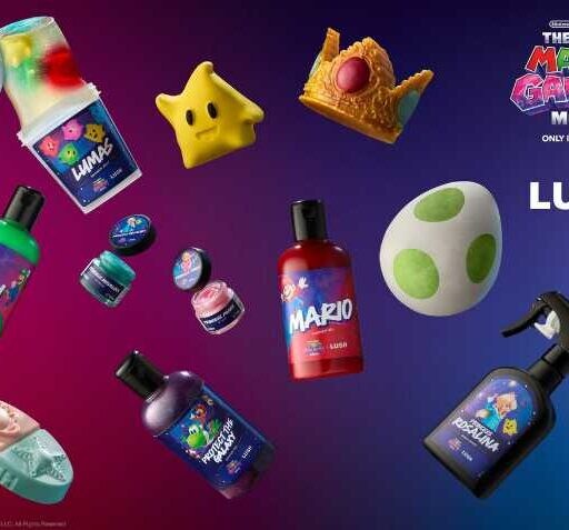 LUSH×ザ・スーパーマリオギャラクシー・ムービーコラボ発売♡バスボムやリップケアなど全12種