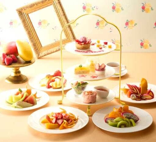 タカノフルーツパーラーのアフタヌーンティー登場♡苺&マンゴー食べ放題の春ティアラ