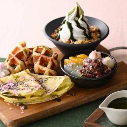 ニラックスブッフェの春限定「宇治抹茶みつ」で楽しむ♪セルフメイク抹茶スイーツ食べ放題