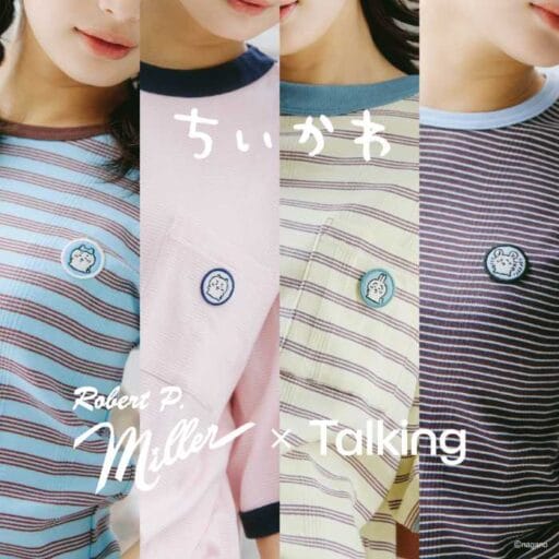 ちいかわとRobert P.Millerがコラボ♡春夏ヘビロテTシャツ誕生