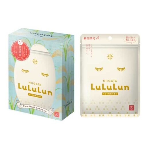 新潟限定ルルルン登場♡稲穂の香りに包まれる贅沢フェイスマスク