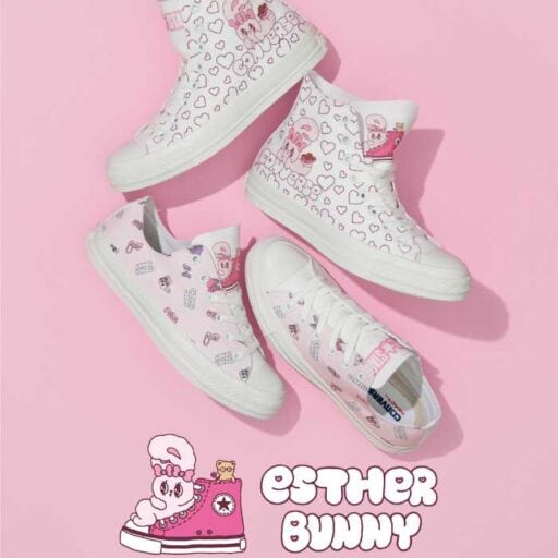 コンバース×エスターバニー♡自分だけの特別スニーカーが作れる限定デザイン