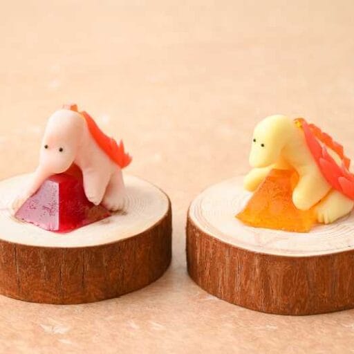 榮太樓總本鋪の和菓子♡恐竜モチーフ「あめのザウルス」が登場