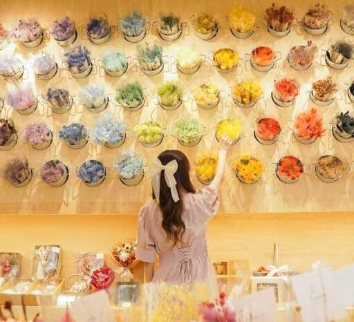 推し活にもギフトにも♡色で選べるドライフラワー花束が大阪初上陸！