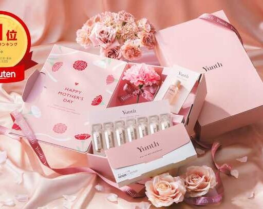 Yunth母の日ギフトが話題♡楽天1位のスキンケアセットで感謝を届けて