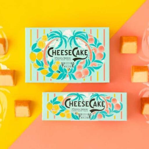 資生堂パーラーのチーズケーキ新作♡レモン＆白桃の夏限定セット