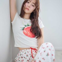 SNIDEL HOME×新木優子♡いちご尽くしの春ルームウェア登場