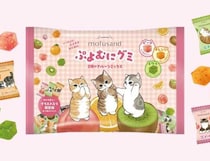 mofusandぷよむにグミ新作♡3種フルーツで癒しのおやつ時間