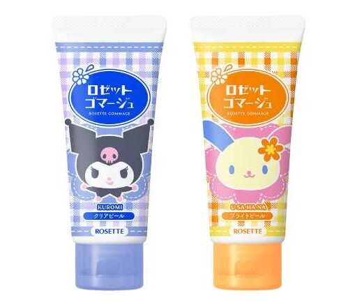 クロミとウサハナがロゼットゴマージュとコラボ♡可愛すぎる限定ピーリング登場