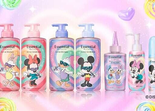 エッセンシャルから♡ディズニーデザインの可愛すぎる限定ボトル登場